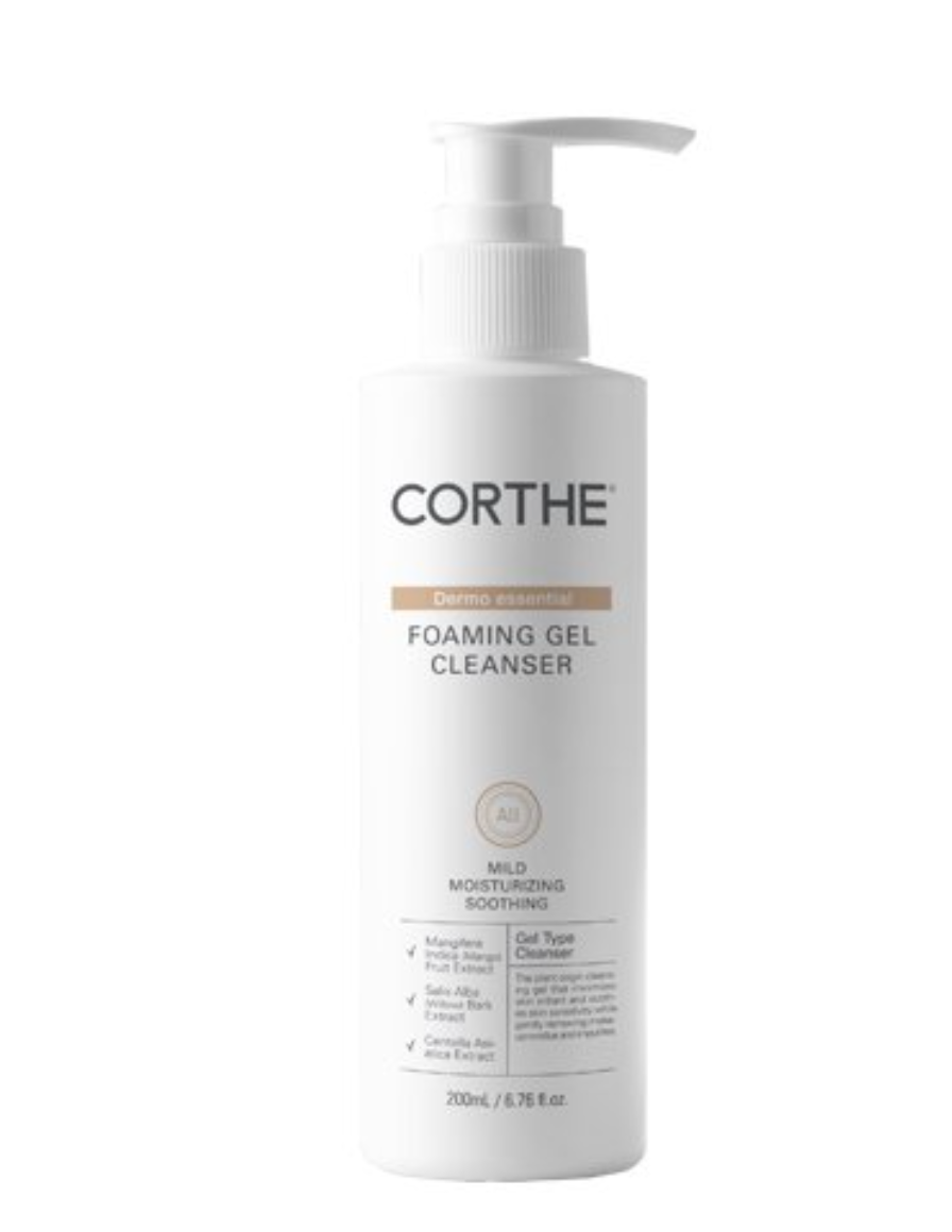 Corthe Dermo Essential Foaming Gel Cleanser 200ml